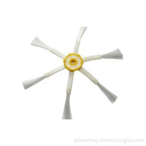 Eco Friendly 6 Arm Side iRobot Roomba Brush For Vacuum Clea